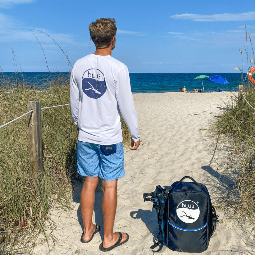 BLU3-Repreve-Long-Sleeve-Performance-Shirts-Beach BLU3 Repreve Long Sleeve Performance Shirt Beach