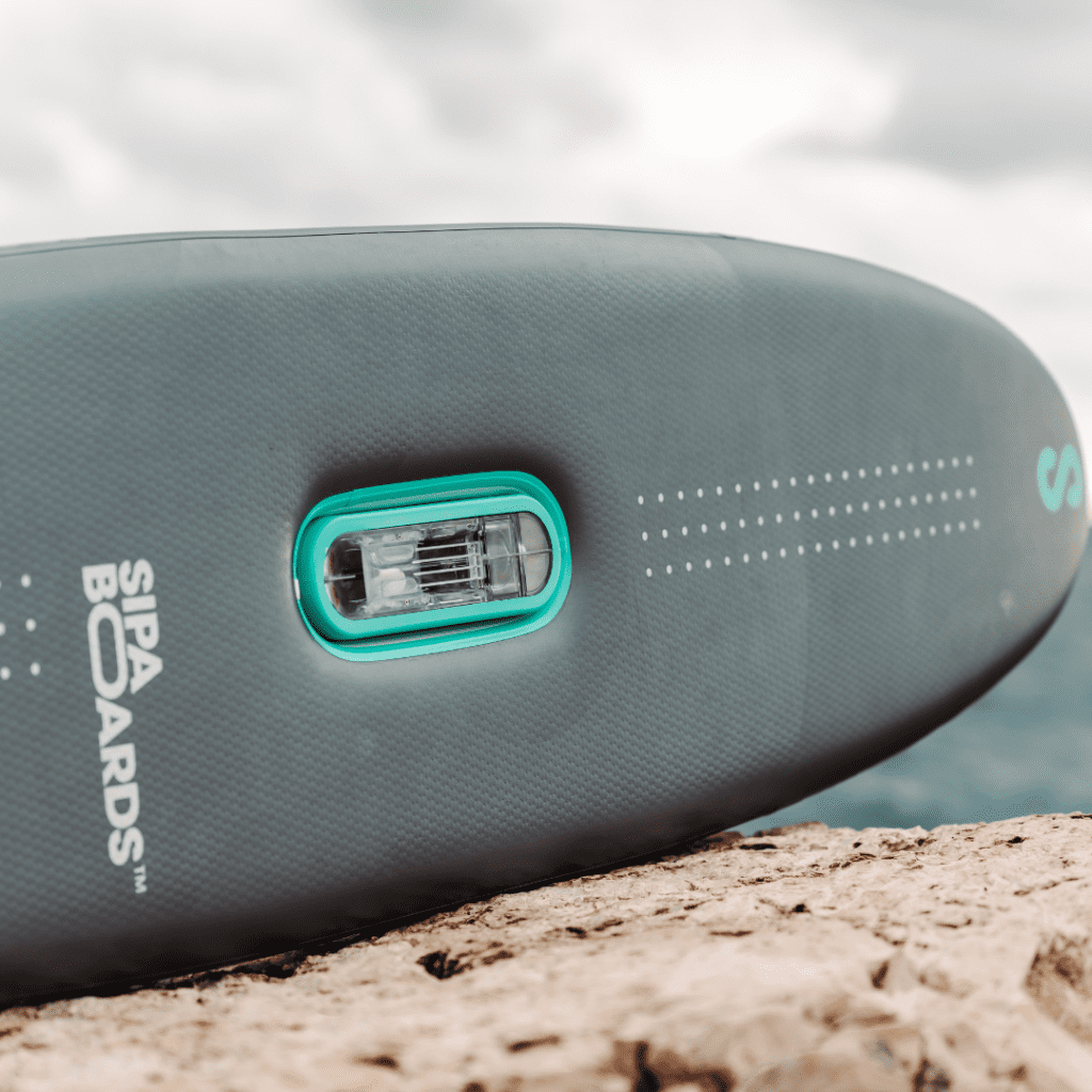sipa-boards-drive-allrounder-silver-electric-jet-motor SipaBoards Drive Allrounder Silver electric jet motor flush with the board for zero drag.