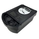 BLU3 Nomad 3X Battery shown separately, featuring black housing with BLU3 logo for extended dive runtime.